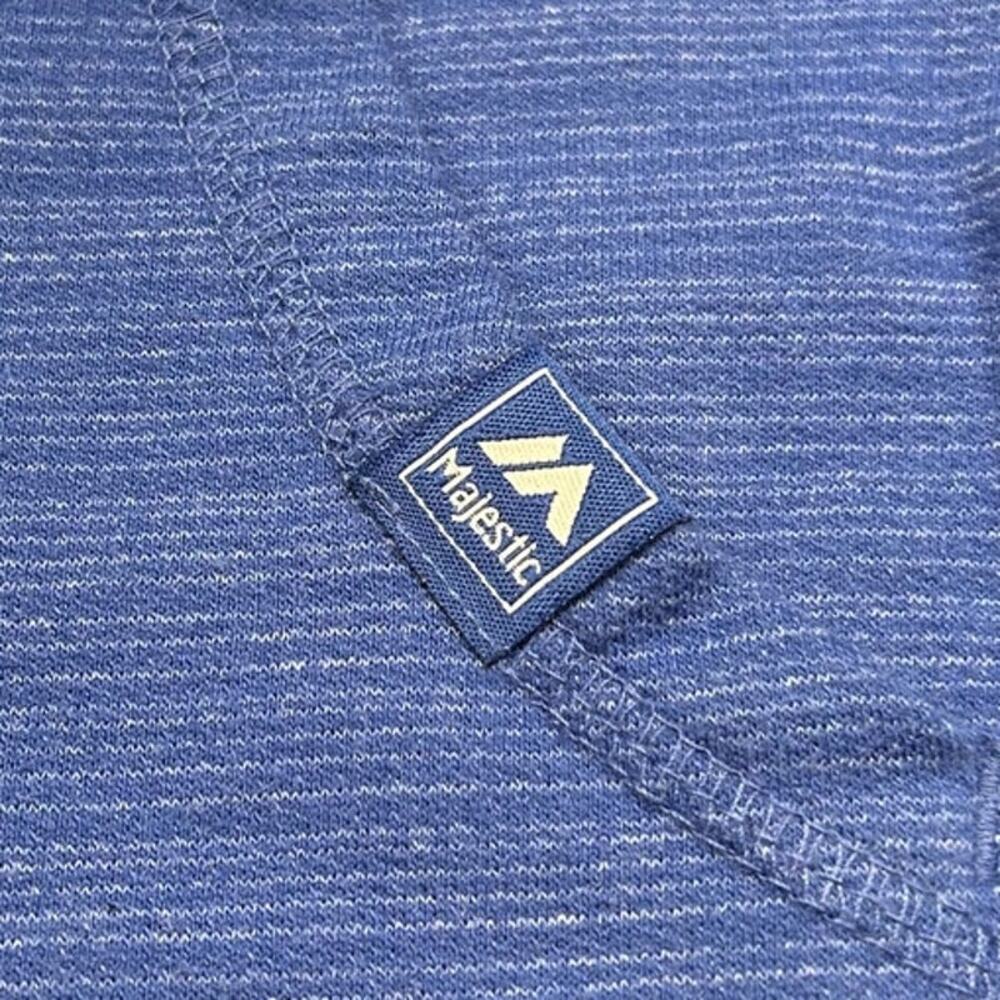 Majestic MLB Los Angeles Dodgers Hoodie Women’s Small Blue Lightweight Pullover - Picture 5 of 7